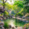 🌿 Customized Natural Wallpaper | Per Sq. Ft. | Nature-Inspired Wall Art - Image 12